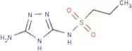 N-(5-amino-4H-1,2,4-triazol-3-yl)propane-1-sulfonamide