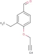 3-ethyl-4-(prop-2-yn-1-yloxy)benzaldehyde