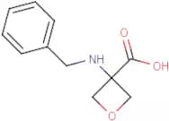 3-(Benzylamino)oxetane-3-carboxylic acid
