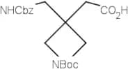 2-(3-((((Benzyloxy)carbonyl)amino)methyl)-1-(tert-butoxycarbonyl)azetidin-3-yl)acetic acid