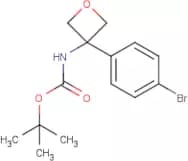 tert-Butyl (3-(4-bromophenyl)oxetan-3-yl)carbamate
