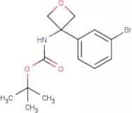 tert-Butyl (3-(3-bromophenyl)oxetan-3-yl)carbamate