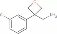 [3-(3-Chlorophenyl)oxetan-3-yl]methylamine