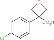 3-(4-Chlorophenyl)oxetane-3-carboxylic acid