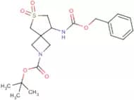 tert-Butyl 8-(((benzyloxy)carbonyl)amino)-6-thia-2-azaspiro[3.4]octane-2-carboxylate 6,6-dioxide