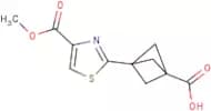 3-[4-(Methoxycarbonyl)-1,3-thiazol-2-yl]bicyclo[1.1.1]pentane-1-carboxylic acid