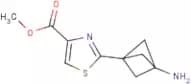 Methyl 2-(3-aminobicyclo[1.1.1]pent-1-yl)-1,3-thiazole-4-carboxylate