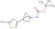tert-Butyl [3-(2-amino-1,3-thiazol-4-yl)bicyclo[1.1.1]pent-1-yl]carbamate