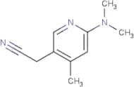 (6-Dimethylamino-4-methyl-pyridin-3-yl)-acetonitrile