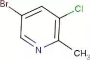 5-Bromo-3-chloro-2-methylpyridine
