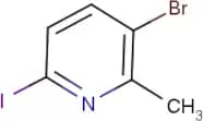 3-Bromo-6-iodo-2-methylpyridine