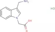(3-Aminomethyl-indol-1-yl)acetic acid hydrochloride