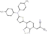 2-((7-(5-(Di-p-tolylamino)thiophen-2-yl)benzo[c][1,2,5]thiadiazol-4-yl)methylene)malononitrile