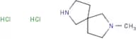 2-Methyl-2,7-Diazaspiro[4.4]nonane dihydrochloride