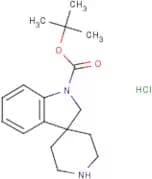 tert-Butyl spiro[indoline-3,4'-piperidine]-1-carboxylate hydrochloride
