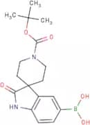 1'-tert-Butoxycarbonyl-2-oxospiro[indoline-3,4'-piperidine]-5-ylboronicacid