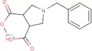 1-Benzyl-4-(methoxycarbonyl)pyrrolidine-3-carboxylic acid