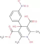 2,6-Dimethyl-5-(methoxycarbonyl)-4-(3-nitrophenyl)-1,4-dihydroxypyridine-3-carboxylic acid