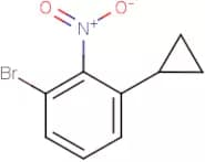2-Bromo-6-(cyclopropyl)nitrobenzene
