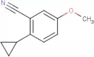 2-(Cyclopropyl)-5-methoxybenzonitrile