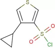 3-Cyclopropylthiophene-4-sulphonyl chloride