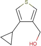 3-Cyclopropyl-4-(hydroxymethyl)thiophene