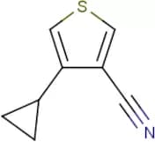 3-Cyclopropylthiophene-4-carbonitrile