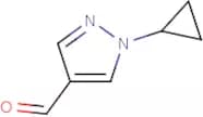 1-(Cyclopropyl)-1H-pyrazole-4-carbaldehyde