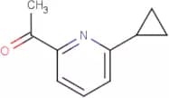 1-(6-Cyclopropylpyridin-2-yl)ethanone
