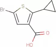 5-Bromo-2-(cyclopropyl)thiophene-3-carboxylic acid