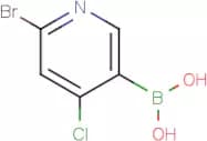 (6-Bromo-4-chloropyridin-3-yl)boronic acid
