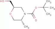 N-t-BOC-(2R)-Hydroxymethyl-(5R)-Methylmorpholine