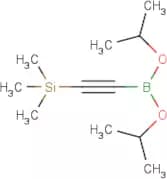 2-(Trimethylsilyl)acetylene-1-boronic acid, diisopropyl ester