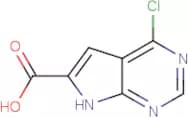 4-Chloro-7H-pyrrolo[2,3-d]pyrimidine-6-carboxylic acid