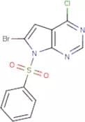 6-Bromo-4-chloro-7-(phenylsulfonyl)-7H-Pyrrolo[2,3-d]pyrimidine