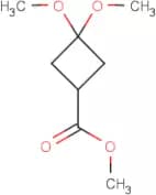 3,3-Dimethoxycyclobutane-1-carboxylate methyl ester
