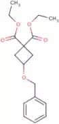 3-Benzyloxycyclobutane-1,1-dicarboxylic acid diethyl ester