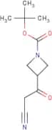 1-Boc-3-(2-cyano-acetyl)-azetidine