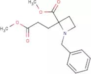 2-(Methoxycarbonyl)-1-(phenylmethyl)-2-azetidinepropanoic acid, methyl ester