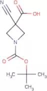 1-Boc-3-cyanoazetidine-3-carboxylic acid