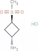 trans-3-Methylsulfonylcyclobutylamine hydrochloride