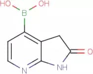 {2-Oxo-1H,2H,3H-pyrrolo[2,3-b]pyridin-4-yl}boronic acid