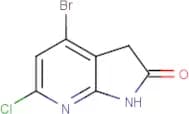 4-Bromo-6-chloro-1H,2H,3H-pyrrolo[2,3-b]pyridin-2-one
