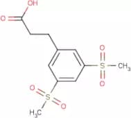 3-(3,5-Bis-methanesulfonyl-phenyl)propionic acid