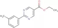 Ethyl 2-m-tolylpyrimidine-5-carboxylate