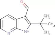 2-tert-Butyl-1H-pyrrolo[2,3-b]pyridine-3-carbaldehyde