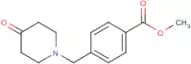 Methyl 4-((4-oxopiperidin-1-yl)methyl)benzoate