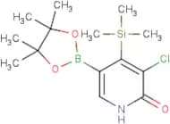 3-Chloro-5-(4,4,5,5-tetramethyl-1,3,2-dioxaborolan-2-yl)-4-(trimethylsilyl)pyridin-2(1H)-one
