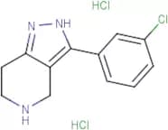 3-(3-Chlorophenyl)-4,5,6,7-tetrahydro-2H-pyrazolo[4,3-c]pyridine dihydrochloride