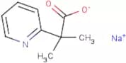 2-Methyl-2-(pyridin-2-yl)propanoic acid, sodium salt